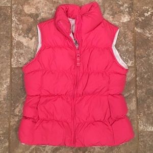 Land's End girls size medium puffer vest
